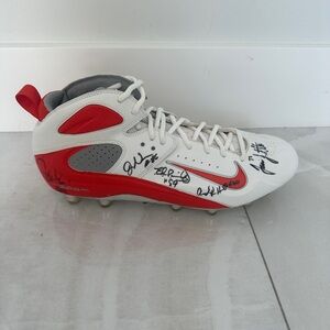 Miami Dolphins Signed Football Cleat 7 Players 2010 Jason Allen Jake Long Plus